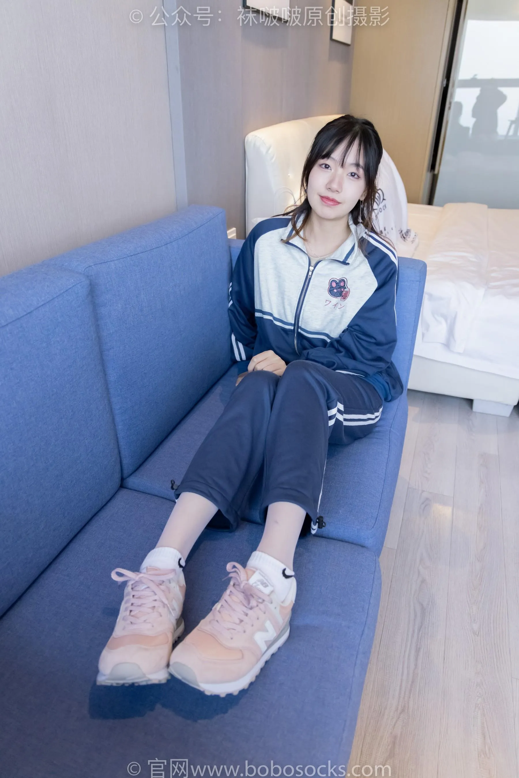 [BoBoSocks袜啵啵]NO.226 小甜豆-运动鞋、白棉袜、白丝 [87P]插图5